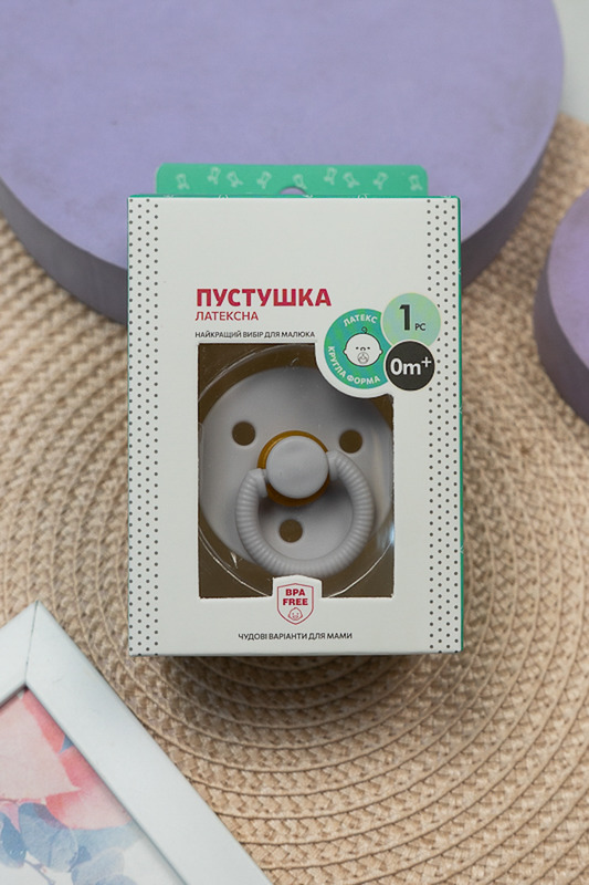 Пустушка латексна 400-037